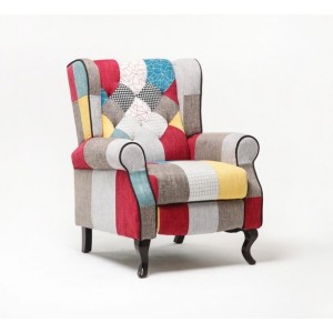 Fauteuil Relax Inclinable Pacifica Tissu Patchwork...