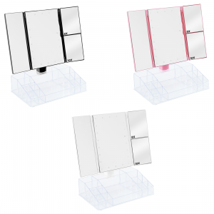 945126 Miroir rotatif avec lumières LED tactiles et...