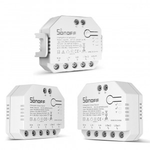 3 pcs SONOFF DUAL MINI R3 2-Gang 2-Way Smart Light Switch