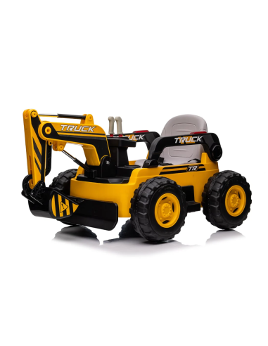 Bulldozer Électrique pour Enfants LT979 New Holland avec Pelle Maniable 12V