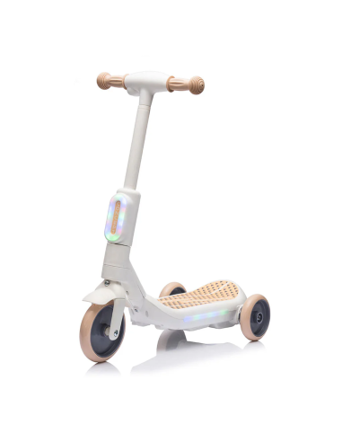 Trottinette Électrique Enfants LT983 Deluxe à 3 Roues avec Lumières RGB