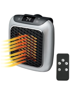 Mini radiateur électrique portable 800W avec écran LED et...