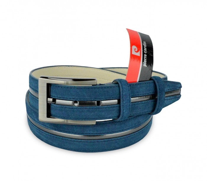 R003 Ceinture reglable pour homme PIERRE CARDIN en cuir 