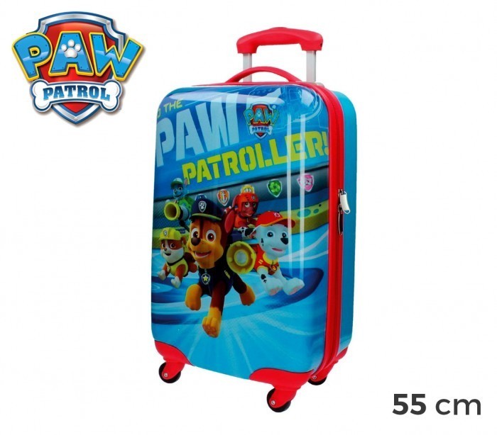 4771451 Valise chariot, bagage à main rigide  PAW PATROL 55X33X20 cm