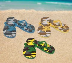 2073 Tongs pour homme fantaisie militaire - 3 couleurs - Plage 