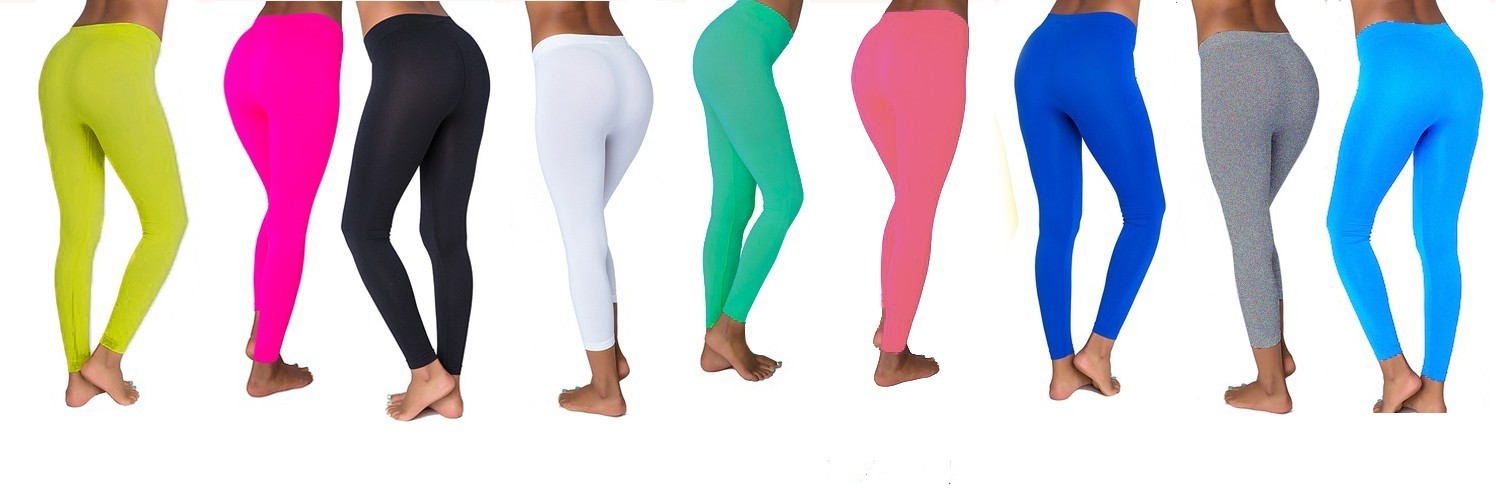 Leggings de couleur coton