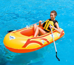 61052- Canot pneumatique en 3 couleurs 155x93 cm pour les enfants et les adultes