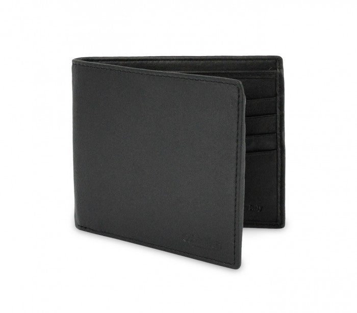 S08 portefeuille noir Calvin Klein vertical pour homme en vrai cuir