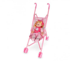011361 Bébé Amour de Poussette TRY ME avec poupée parlante 33cm