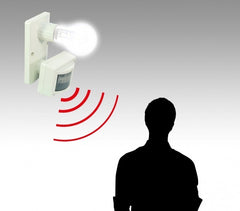 Lumière avec capteur de mouvement jusqu'à 7 mètres E27 - 88261