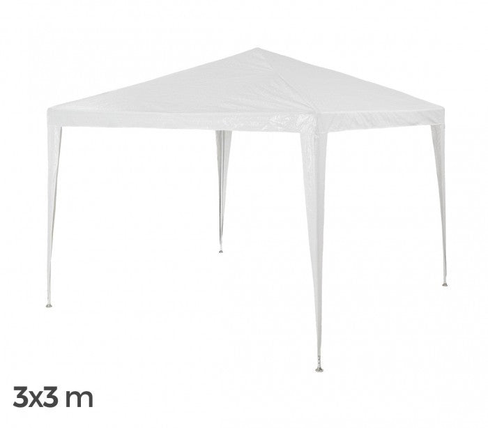 GR-DL-G7006 - Tonnelle de jardin avec cadre acier - 3x3m
