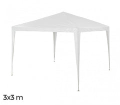 GR-DL-G7006 - Tonnelle de jardin avec cadre acier - 3x3m
