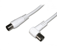 029480 câble de 5m pour une connexion coaxiale d'antenne TV mâle-femelle