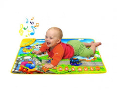 121776 Tapis Musical jeu interactif LA ROUTE JOYEUSE avec mélodies et sons
