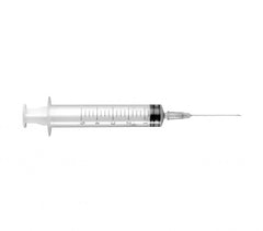 190838 Pack de 36 seringues stériles à usage unique capacité 5ml aiguille 22g