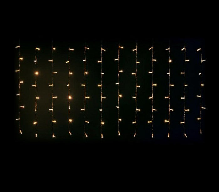03197 Rideau de lumières de Noël d'extérieur 5mt 416 lumières blanches 