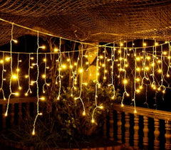 03197 Rideau de lumières de Noël d'extérieur 5mt 416 lumières blanches 