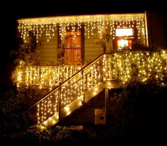 031342 Rideau de lumières de Noël d'extérieur 3mt 240 lumières blanches 