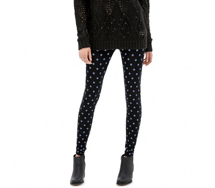 804 Set 3 leggings à pois femmes ass. Kristal eff thermique intérieur peluche