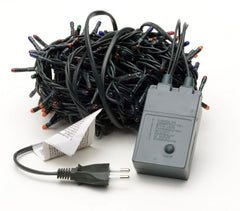 013591 Lumières de Noël MULTICOLORES 300 ampoules avec 8 effets et câble vert
