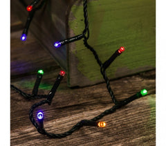 013591 Lumières de Noël MULTICOLORES 300 ampoules avec 8 effets et câble vert