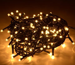 013485 Mini-lumières de Noël 180 ampoules blanches 8 jeux de lumières 9,16 m