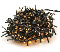 013584 Mini-lumières de Noël 300 ampoules blanches 8 jeux de lumières 13,49 m