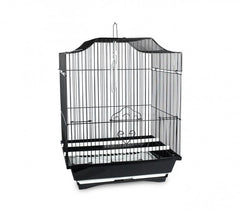 189108 Cage à oiseaux de petite taille 43,5x28,5x22 cm 2 mangeoires
