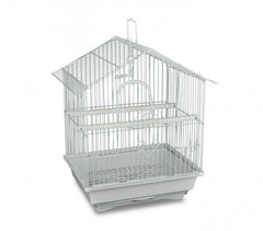 189085 Cage pour oiseaux de petite taille BIRD 43,5 x 28,5 x 22 cm Mangeoires