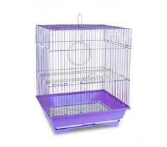 189092 Cage pour oiseaux de petite taille TITTI 43,5 x 28,5 x 22 cm 2 mangeoires
