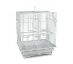 189092 Cage pour oiseaux de petite taille TITTI 43,5 x 28,5 x 22 cm 2 mangeoires