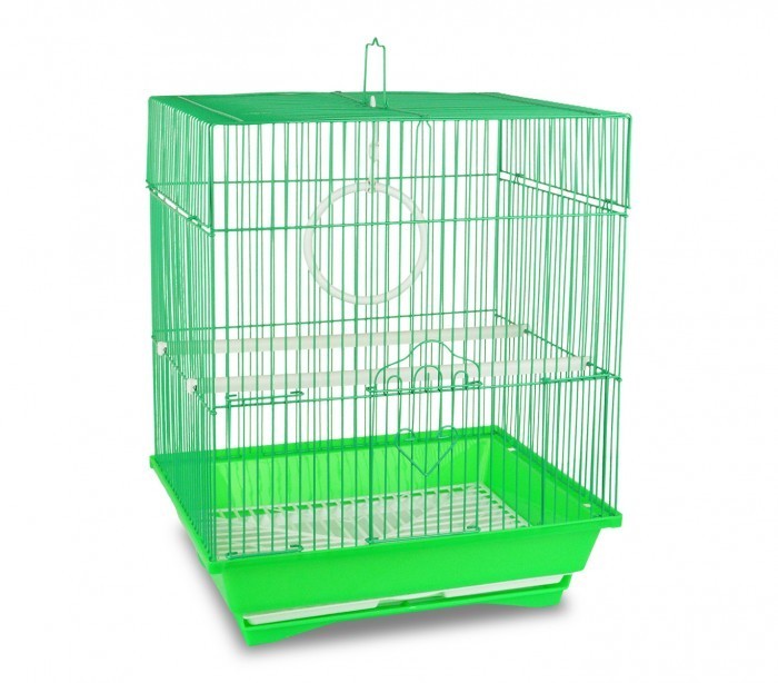 189139 Cage pour oiseaux de petite taille KANDY 49,5 x 34 x 27,5 cm 2 mangeoires