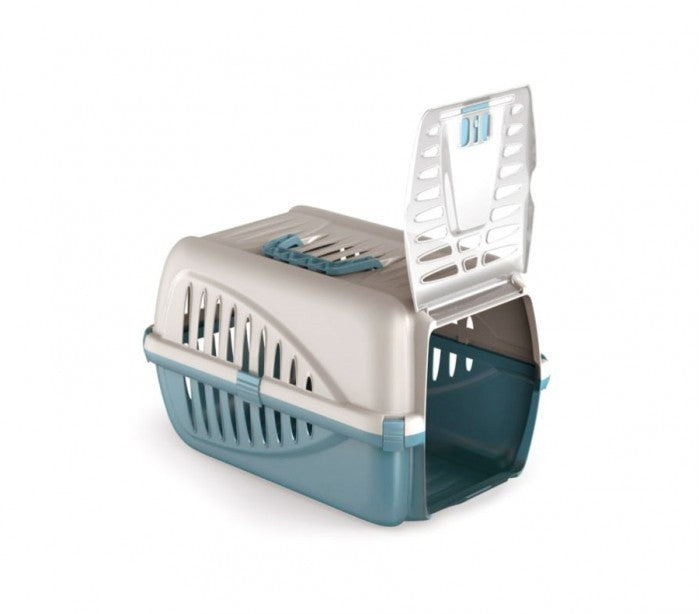 10567 Caisse de transport en plastique pour animaux PANZER Italy 50x33x21 cm