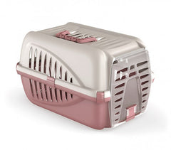10567 Caisse de transport en plastique pour animaux PANZER Italy 50x33x21 cm