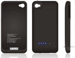 Funda, cover, cargador de batería externa, iphone 4apple, 2800 mah