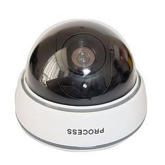 Fausse caméra dôme factice LED clignote