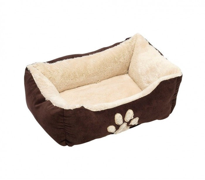 95068 Panier doux en polaire pour animaux SLEEP 47x37x17cm rembourrage chaud