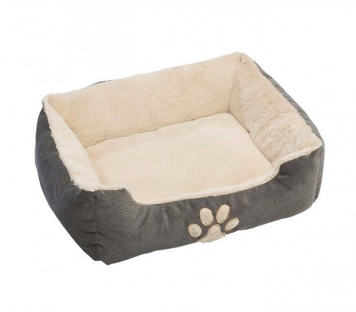 95067 Panier doux en polaire pour animaux SLEEP 60x48x18 cm rembourrage chaud