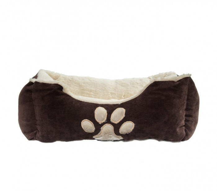 95067 Panier doux en polaire pour animaux SLEEP 60x48x18 cm rembourrage chaud