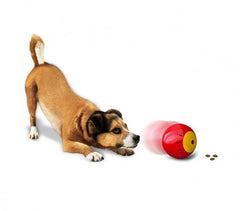 10195 Jouet intelligent pour animaux SNACK BALL avec ouverture à croquettes