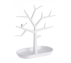 136198 Arbre à bijoux 29x24x12cm avec vide poche pour bijoux et boucle d'oreille