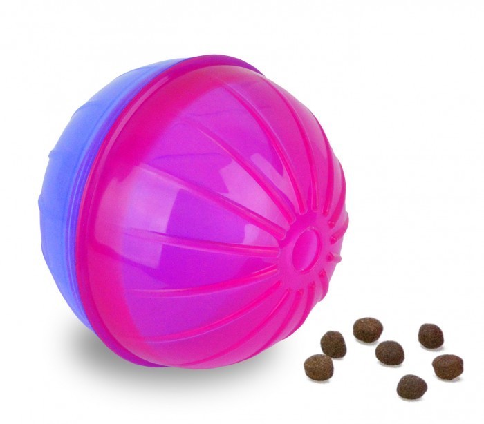 10196 Jouet intelligent pour animaux BALLY avec ouverture pour les croquettes
