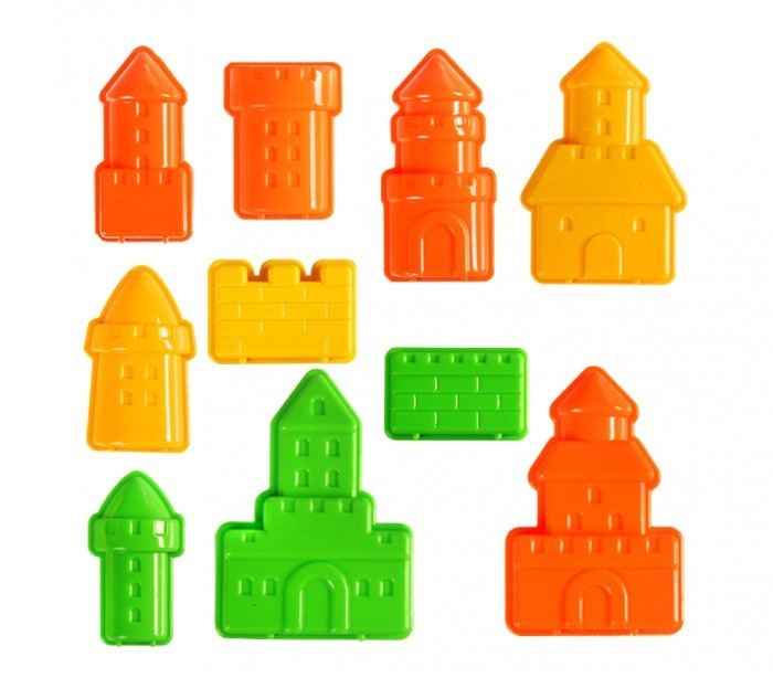 100492 Sable cinétique à modeler avec des moules Playset CHATEAU DE SABLE 300 g