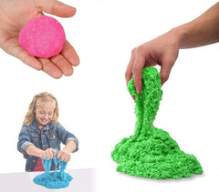 100491 Sable cinétique à modeler avec des moules Playset de PATISSERIE 300 gr