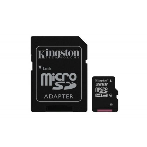 Carte mémoire 32 Go (gigaoctet) micro SD Kingston - mémoire externe
