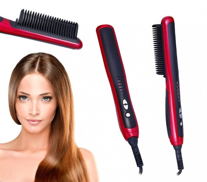 Brosse lissante ionisante PL388 technologie PTC HAIR jusqu'à 210 °