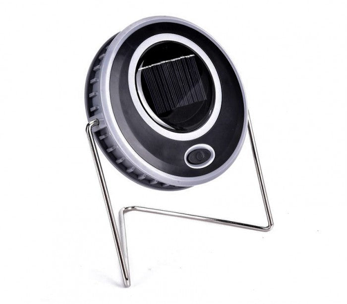 RY-T912 Projecteur LED rechargeable rond portable à énergie solaire 10 W USB 