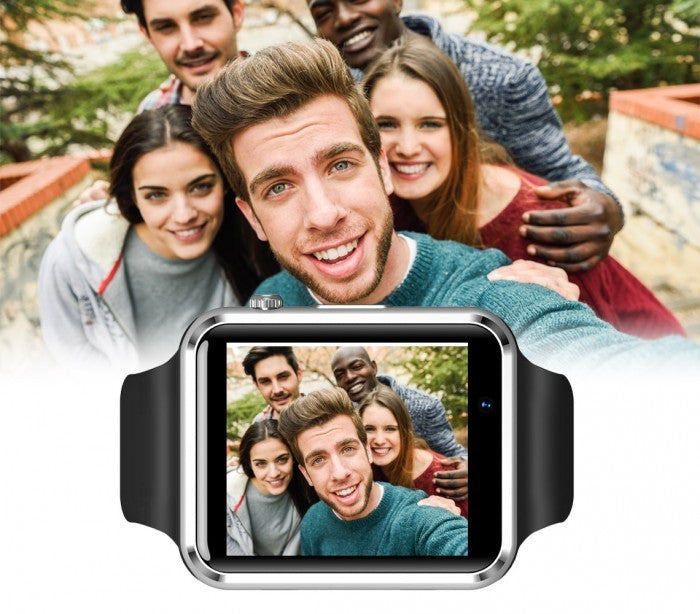 Smartwatch A1 bluetooth avec sim gsm horloge et app pour iOS et Android