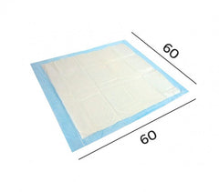 629313 Pack 12 tapis absorbants pour chiens et chats 60x60 cm capte les odeurs