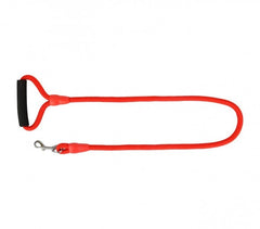 Laisse en corde ART 0084 114 cm pour petits et moyens chiens avec mousqueton 